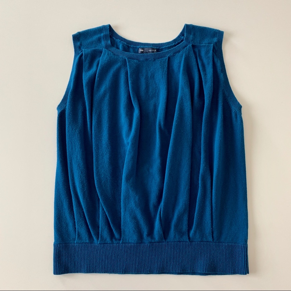 Gap Teal Blue Sweater Vest